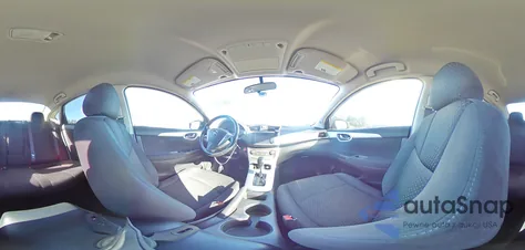 2013 Nissan Sentra S из США, поврежденный, VIN 3N1AB7AP0DL657850